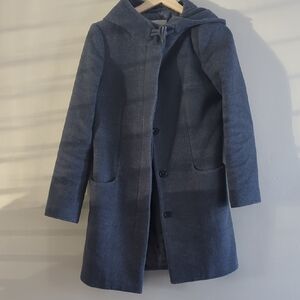 Babaton Wool Cashmere Gray Coat